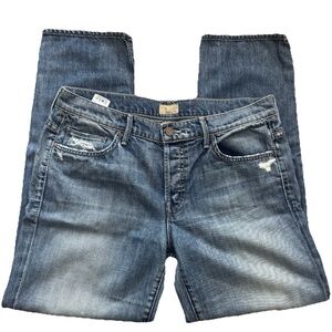 MOTHER Women's Boyfriend Jeans The Loosey Always Look Twice Low Rise 28